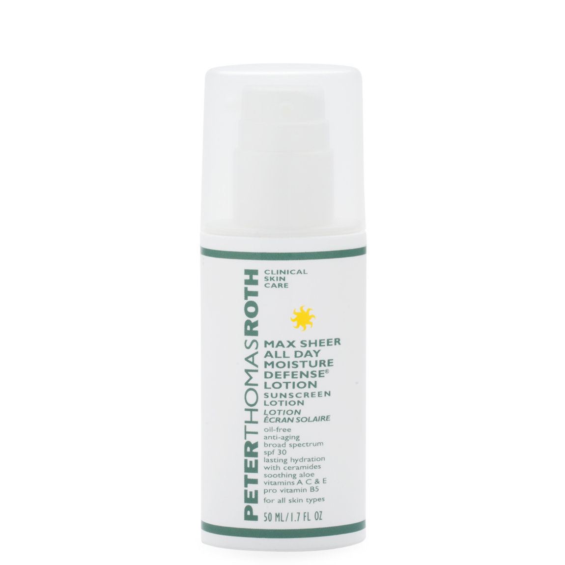 Peter Thomas Roth Max Sheer All Day Defense Moisture Lotion SPF 30 alternative view 1 - product swatch.