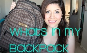Whats In My Backpack