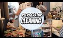 DEEP CLEANING OF REFRIGERATOR // CLEAN AND ORGANIZE FRIDGE