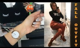 The Perfect Fall Outfit + Daniel Wellington Review