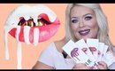Kylie Lip Kit Swatches NEW Shades LOVE BITE DIRTY PEACH GINGER AND MORE!