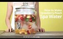 How To Make Strawberry-Peach Spa Water Recipe