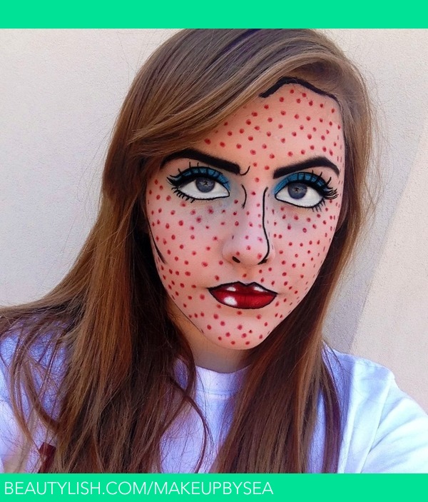 Comic Book Makeup. | Sarah A.'s (Makeupbysea) Photo | Beautylish