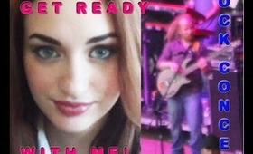 Get Ready With Me: Rock Concert: Hair, Make-Up, and Clothes!