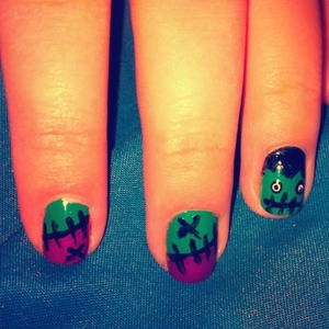 Halloween nails :)
