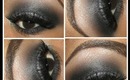 MAKE UP TUTORIAL | Smokey Disco Glitter Eyes Feat  Glama Girl Cosmetics