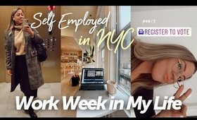 Work Week in My Life: Self-Employed in NYC!