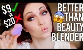 DRUGSTORE BEAUTY BLENDER DUPE- Works BETTER and is Even Softer!!!