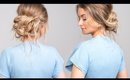 Romantic Braided Updo  |  Milk + Blush Hair Extensions