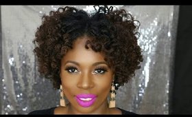 Bantu Knot Out On 4C Natural Hair