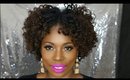 Bantu Knot Out On 4C Natural Hair