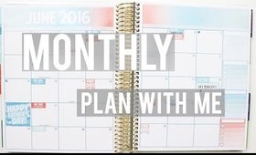 JUNE MONTHLY PLAN WITH ME