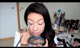 GET READY WITH ME - NavyBlue -Pinknude lips ( Out With Friends)