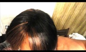 Cap weave part2 (que hair) mix