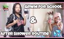 My After Shower Routine 2019 (Skincare & Body Care)+ GRWM For School