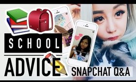 Back To School Advice Q&A ♥ Mean Girls, Makeup, My Entrance Exam Mark? ♥ Wengie