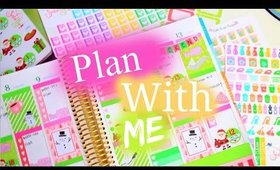 Plan With Me #27 | Festive Pink Christmas