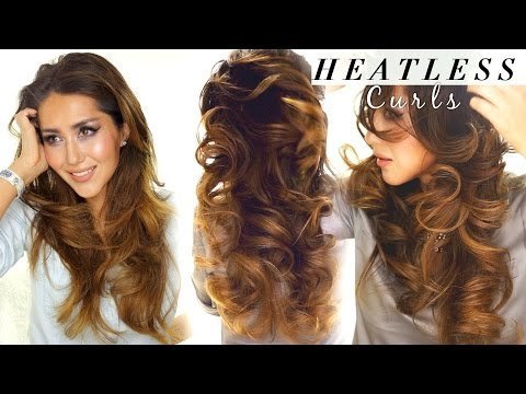 Cocoon Curls | No-Heat Curl Hairstyles - Cute Girls Hairstyles