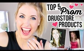 Dear 16 Year Old Me || PROM Drugstore Makeup, Hair & Dress Tips!