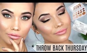 Throw Back Thursday + Chit Chat Wearable Glam Makeup Tutorial