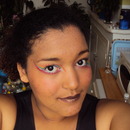Rainbow Lolipop inspired makeup . 