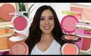RANKING ALL MY BLUSHES FROM WORST TO BEST! 12 DIFFERENT FORMULAS