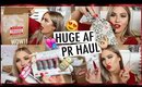 PR Unboxing Haul & Giveaway! 🎁💕 Christmas Gifts & NEW Makeup!