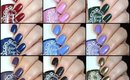 Glitter Daze Back to Rad Collection Live Swatch + Review!!