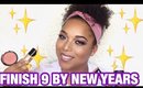 FINISH 9 By NEW YEARS INTRO w/ Kristen Kay | PROJECT PAN 2017 | MelissaQ
