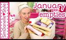 January Empties - Beauty Products I Used Up | SimDanelleStyle