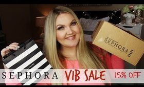 SEPHORA VIB 15% OFF SPRING HAUL