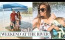 WEEKEND AT THE RIVER WITH ALL 3 KIDS! PART 2 | Kendra Atkins
