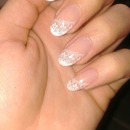 Lace French Nails (: