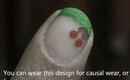 Cherry nail design-easy nail design for beginners