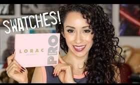 Lorac Mega Pro 4 Palette Swatches and First Impressions!