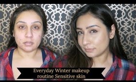 My everyday winter makeup routine for sensitive skin