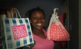 Collective haul! Target, Bath And Body Works and more!!