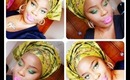 Get Ready With Me African Edition: Makeup & Gele.