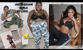 WHY DO INSTAGRAM GIRLS DRESS LIKE THIS? PLUS SIZE TRYING OUT INSTAGRAM TRENDS- STYLE MASHUP