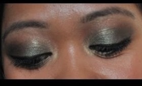 Fall Inspired Makeup: Smokey Emerald Greens