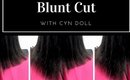 How to cut the perfect blunt cut!!FOLLOW ME ON INSTAGRAM @_IAMCYNDOLL_