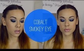 Cobalt Smokey Eye │UD Electric Palette