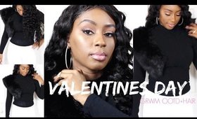 VALENTINES DAY GRWM HAIR|MAKEUP|OOTD | FT Irresistible Me 8 N 1