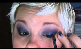 Spirit Day Purple Smoky Eye