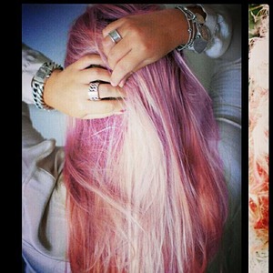 love pink hair 