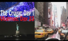 Vlog: Raw Meat and Cruises (Vlogmas Day 23/Cruise Day 1)
