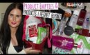 Product Empties and Products I Regret Buying!
