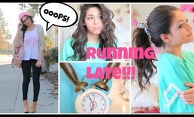 Running Late For School ⎜Quick Hair fixes, Makeup, & Outfit Ideas!