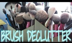 Makeup Collection Declutter ~ PART 4: Brushes