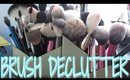 Makeup Collection Declutter ~ PART 4: Brushes
